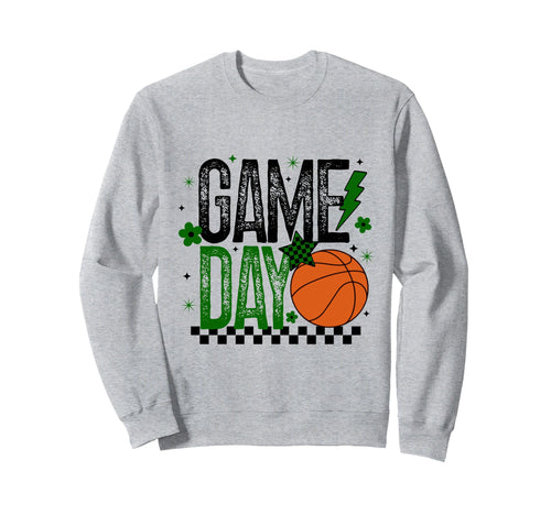 Basketball Mom Game Day Tipoff Season Sweatshirt - Graphic Print Men Women - T-Shirt, Sweatshirt, Hoodie