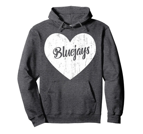 Bluejays School Sports Fan Team Spirit Hoodie - Unique Graphic Unisex - T-Shirt, Sweatshirt, Hoodie
