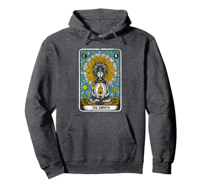 Empath Tarot Card Quan Yin Empathy Hoodie - Graphic Print Unisex - T-Shirt, Sweatshirt, Hoodie