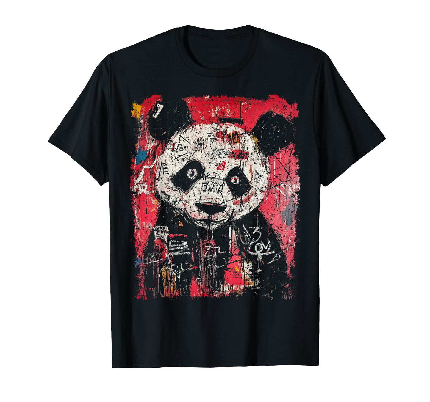 Pop Art Panda 90S Graffiti T-Shirt - Aesthetic Graphic Unisex - T-Shirt, Sweatshirt, Hoodie