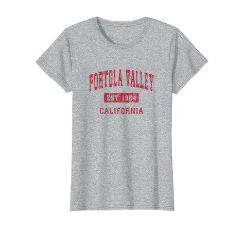 Portola Valley California Ca T-Shirt - Casual Everyday Wear Men Women - T-Shirt, Sweatshirt, Hoodie
