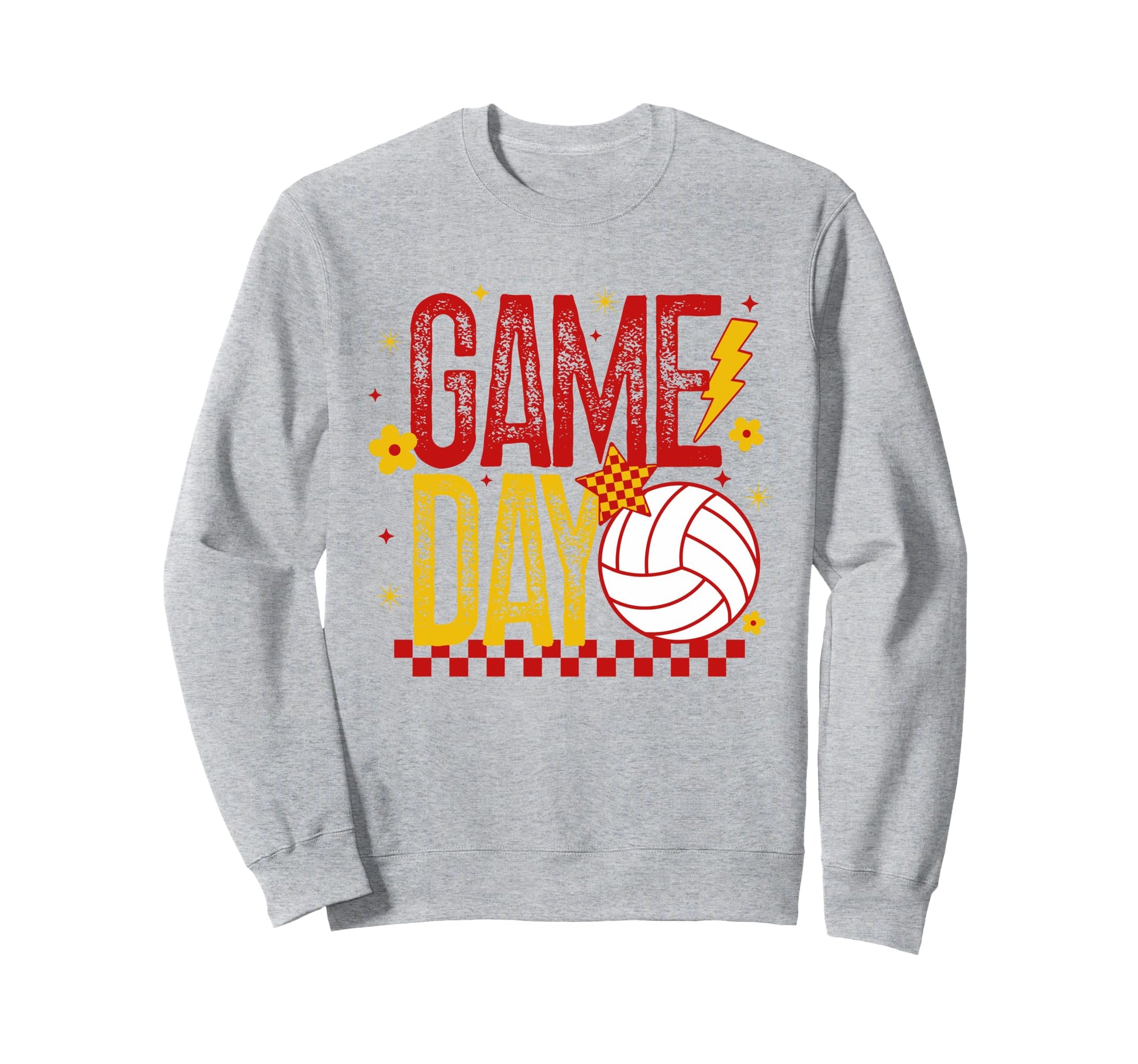 Volleyball Game Day Volleyball Sweatshirt - Streetwear Style for Adults - T-Shirt, Sweatshirt, Hoodie