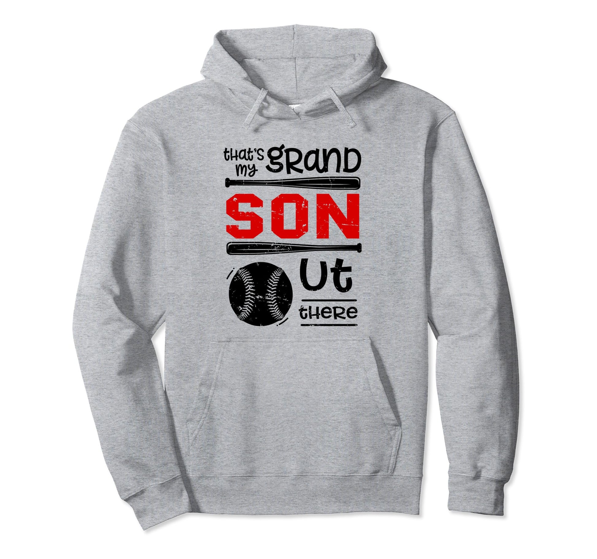 Thats My Grandson Out There Baseball Hoodie - Custom Art Print Unisex - T-Shirt, Sweatshirt, Hoodie