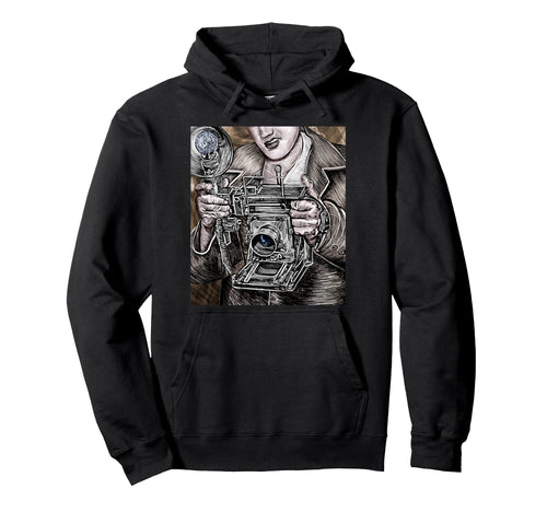 View Camera 4X5 Film Photographer Hoodie - Streetwear Style Men Women - T-Shirt, Sweatshirt, Hoodie