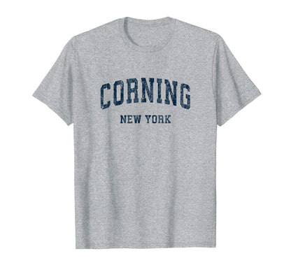 Corning New York Ny Varsity T-Shirt - Casual Everyday Wear for Adults - T-Shirt, Sweatshirt, Hoodie