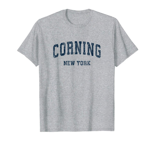 Corning New York Ny Varsity T-Shirt - Casual Everyday Wear for Adults - T-Shirt, Sweatshirt, Hoodie