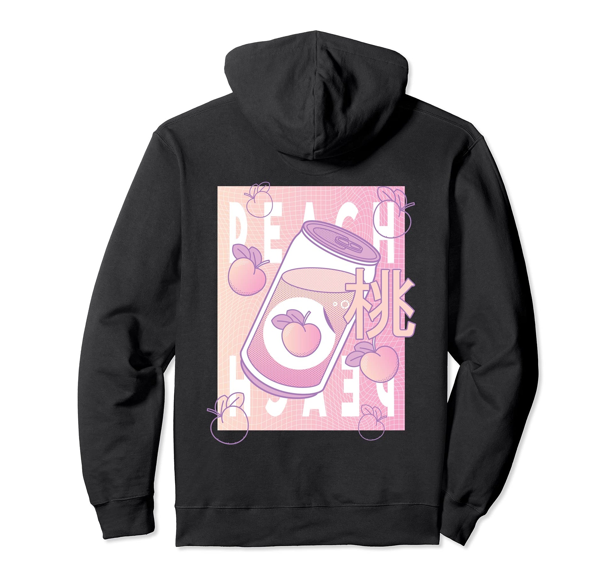 Aesthetic Vaporwave Japanese Anime Hoodie - Novelty Apparel for Adults - T-Shirt, Sweatshirt, Hoodie