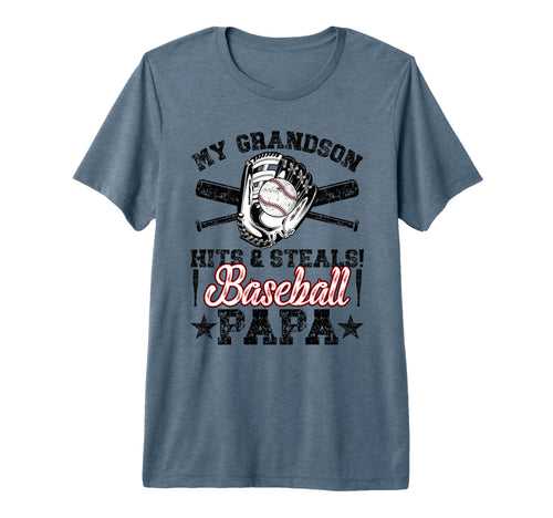 Mens Baseball Papa Funny Papa T-Shirt - Streetwear Style Men Women - T-Shirt, Sweatshirt, Hoodie