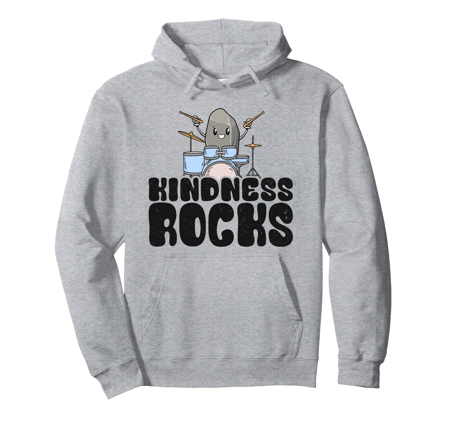Anti Bullying Rainbow Music Teacher Hoodie - Fun Novelty Design Men Women - T-Shirt, Sweatshirt, Hoodie
