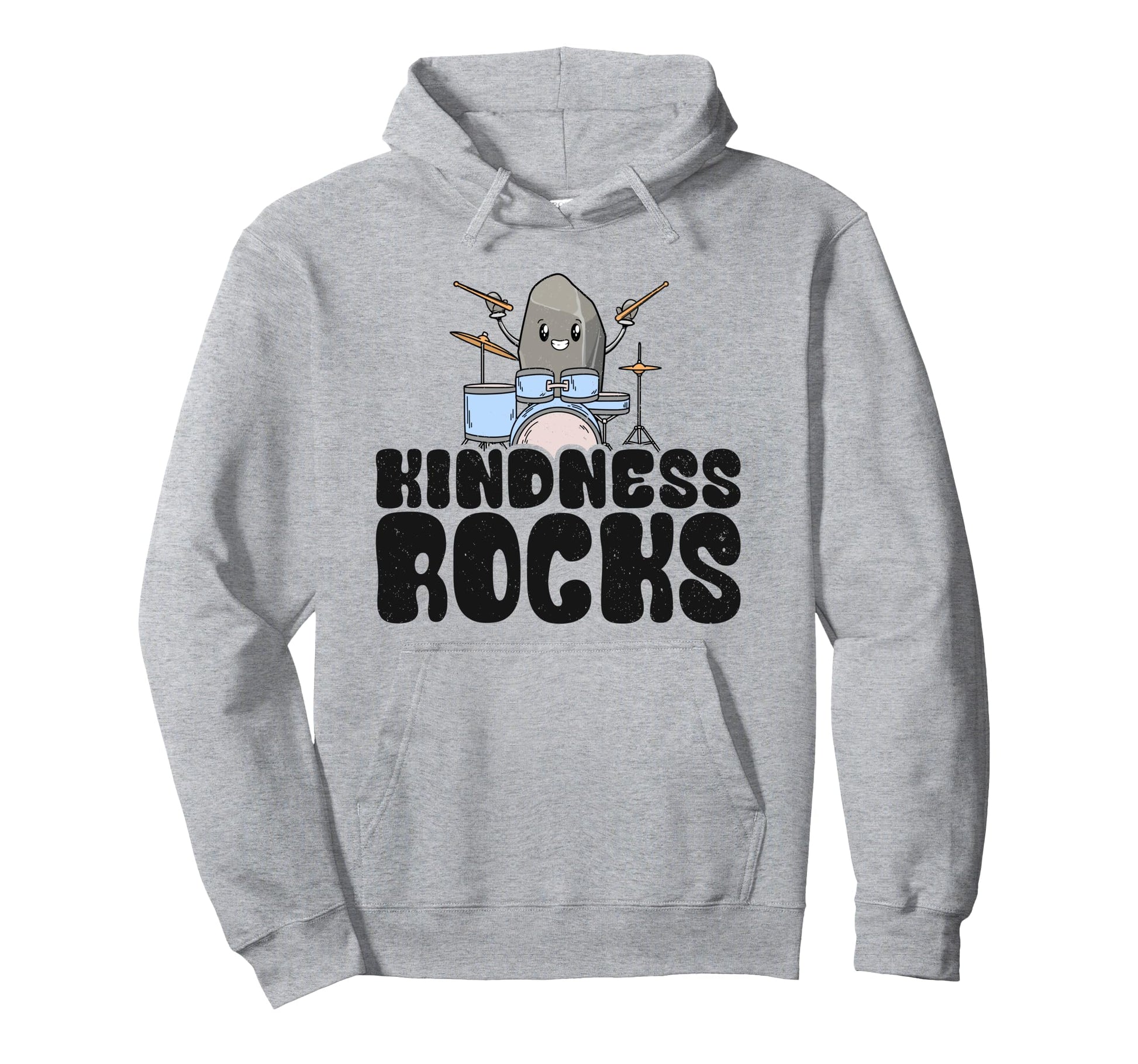 Anti Bullying Rainbow Music Teacher Hoodie - Fun Novelty Design Men Women - T-Shirt, Sweatshirt, Hoodie
