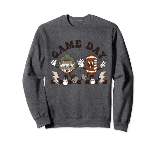 Fall Football Mom Ball Game Day Sweatshirt - Custom Art Print for Adults - T-Shirt, Sweatshirt, Hoodie