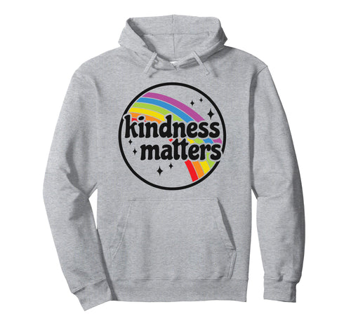 Positive Anti Bullying Rainbow Sped Hoodie - Aesthetic Graphic for Adults - T-Shirt, Sweatshirt, Hoodie