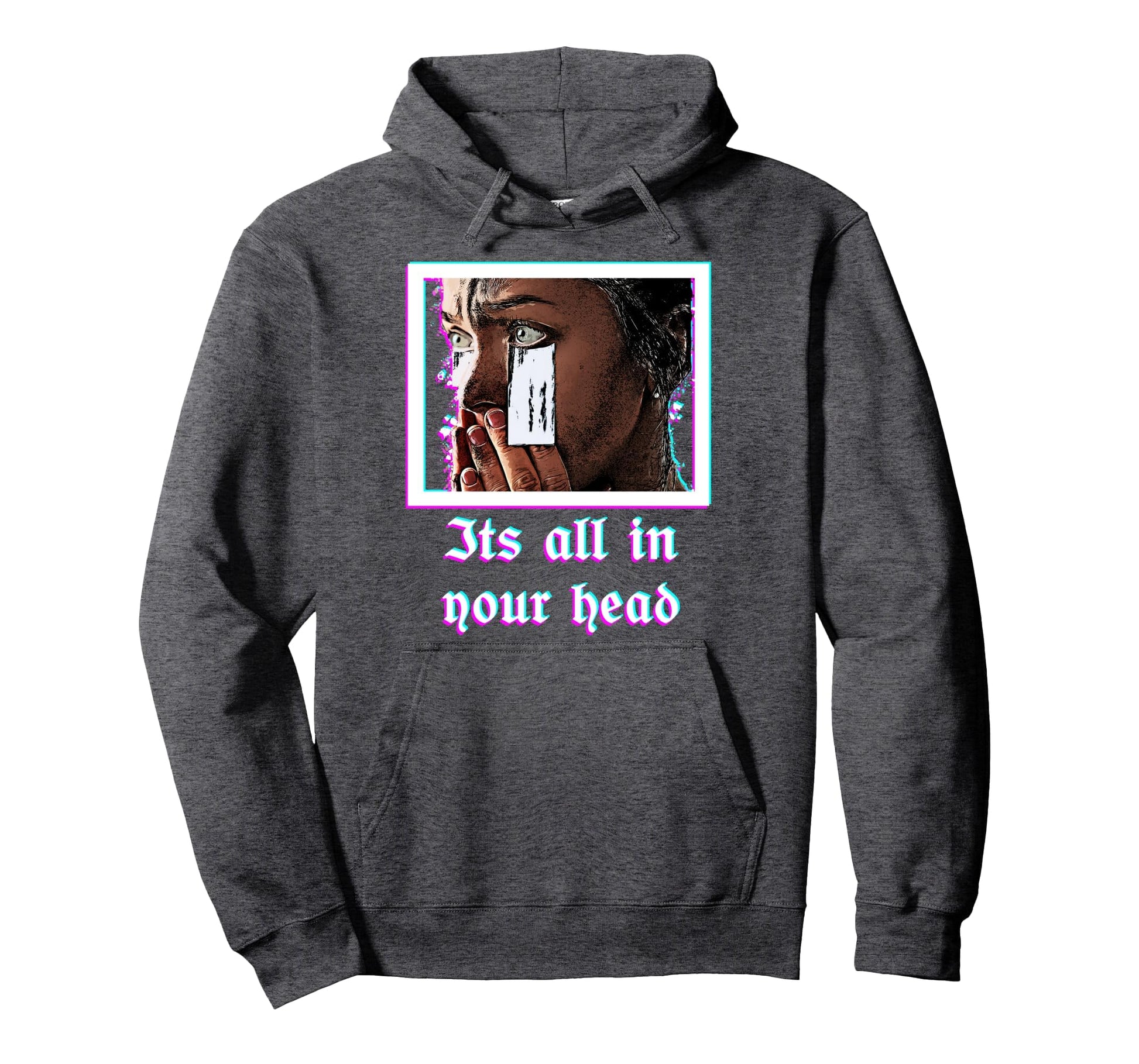 Tears Aesthetic Sad Vaporwave Hoodie - Minimalist Print for Adults - T-Shirt, Sweatshirt, Hoodie