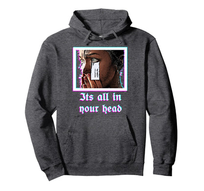 Tears Aesthetic Sad Vaporwave Hoodie - Minimalist Print for Adults - T-Shirt, Sweatshirt, Hoodie