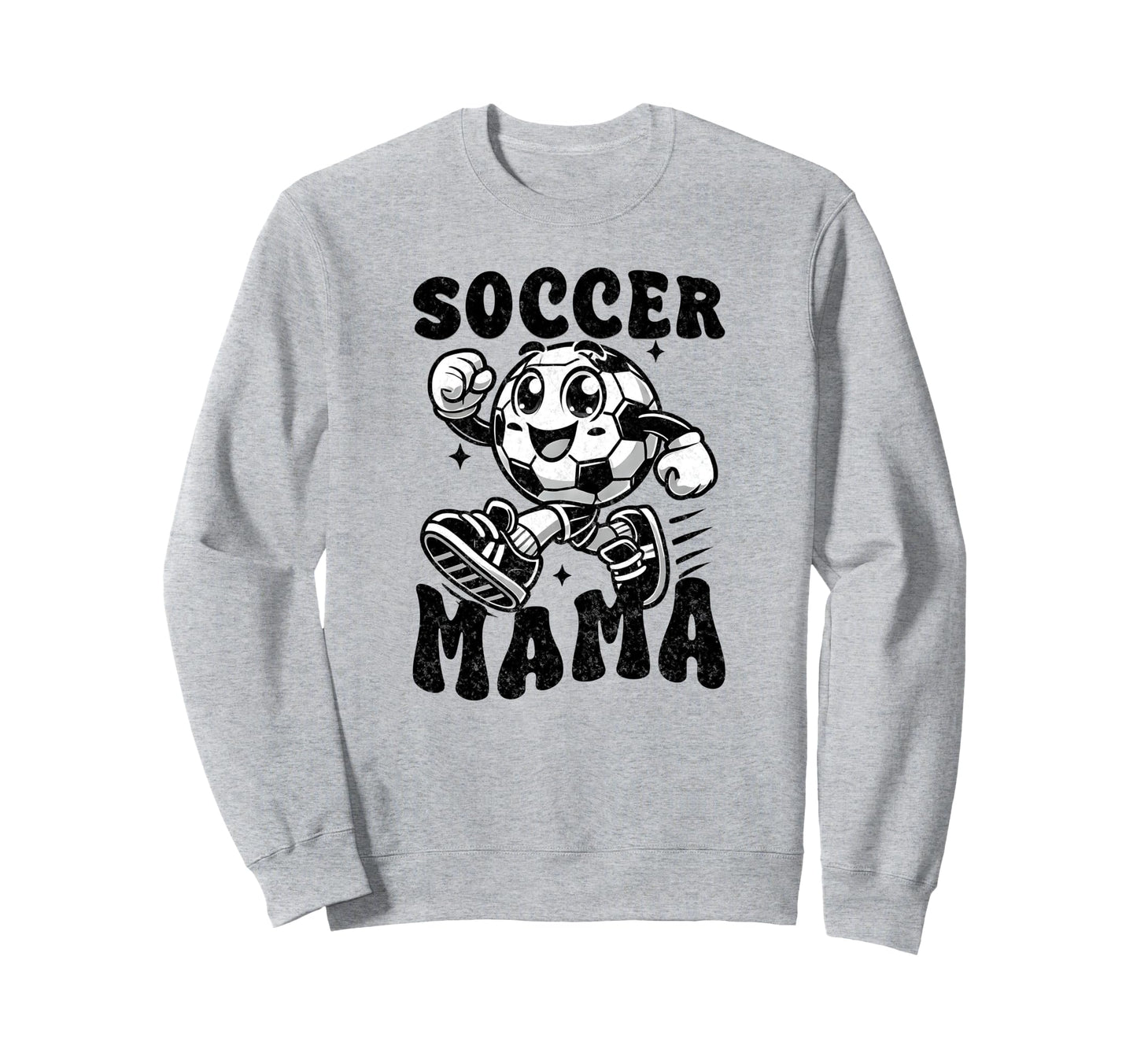 Checkered Soccer Mama Soccer Mom Sweatshirt - Custom Art Print for Adults - T-Shirt, Sweatshirt, Hoodie