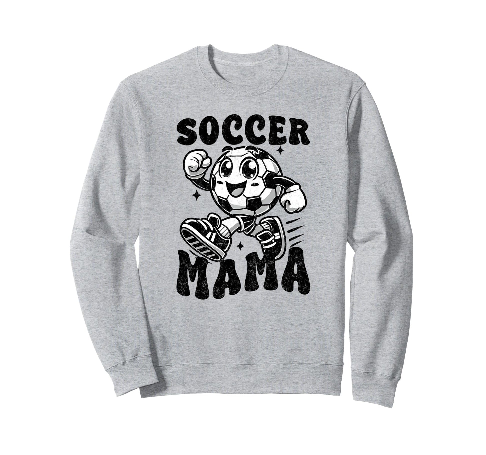 Checkered Soccer Mama Soccer Mom Sweatshirt - Custom Art Print for Adults - T-Shirt, Sweatshirt, Hoodie
