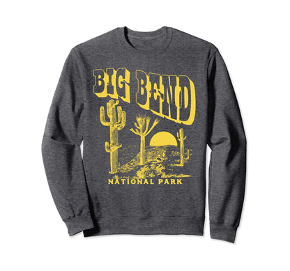 Big Bend National Park Saguaro Sweatshirt - Custom Art Print for Adults - T-Shirt, Sweatshirt, Hoodie