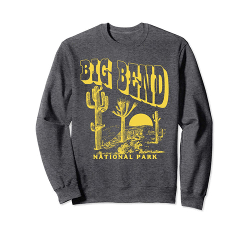 Big Bend National Park Saguaro Sweatshirt - Custom Art Print for Adults - T-Shirt, Sweatshirt, Hoodie