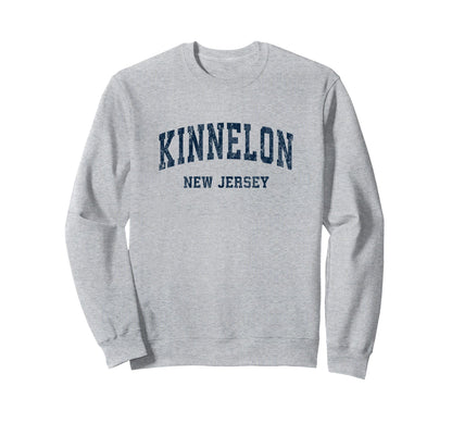 Kinnelon New Jersey Nj Varsity Sweatshirt - Custom Art Print Men Women - T-Shirt, Sweatshirt, Hoodie