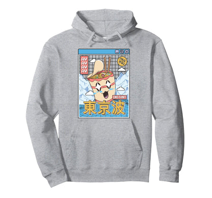 Instant Ramen Noodles Japanese Kawaii Hoodie - Novelty Apparel for Adults - T-Shirt, Sweatshirt, Hoodie