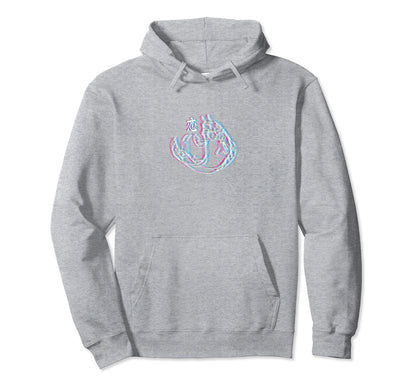 Vaporwave Synthwave Retrowave Rgb Koi Hoodie - Streetwear Style for Adults - T-Shirt, Sweatshirt, Hoodie