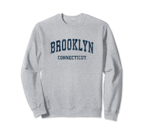 Brooklyn Connecticut Ct Varsity Sweatshirt - Unique Graphic for Adults - T-Shirt, Sweatshirt, Hoodie