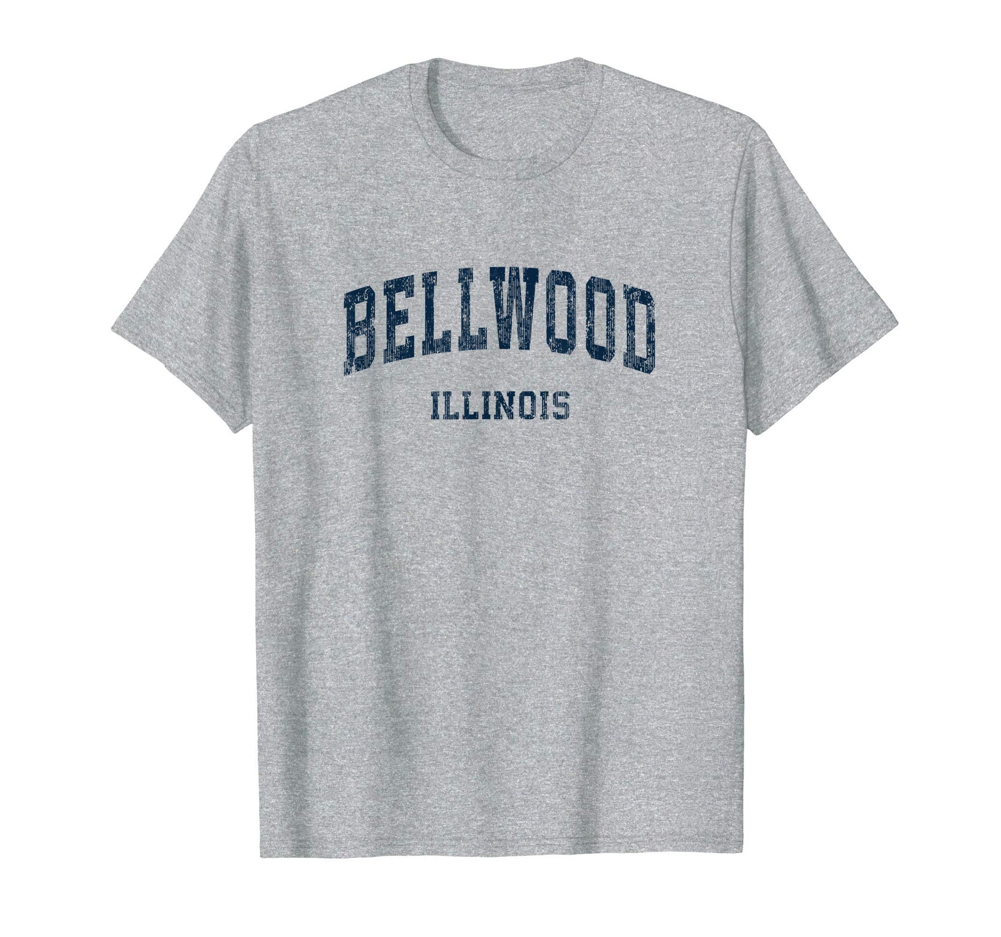 Bellwood Illinois Il Varsity Sports Navy T-Shirt - Novelty Apparel Unisex - T-Shirt, Sweatshirt, Hoodie