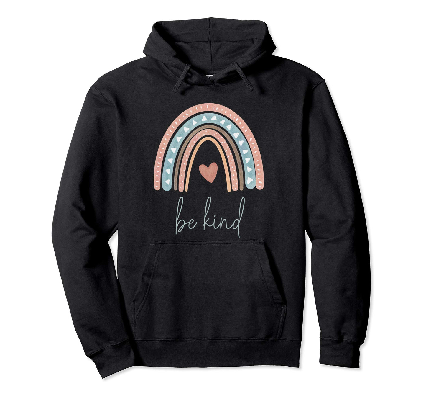 Be Kind Positive Message Inspiring Boho Hoodie - Trendy Graphic Unisex - T-Shirt, Sweatshirt, Hoodie