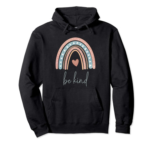 Be Kind Positive Message Inspiring Boho Hoodie - Trendy Graphic Unisex - T-Shirt, Sweatshirt, Hoodie