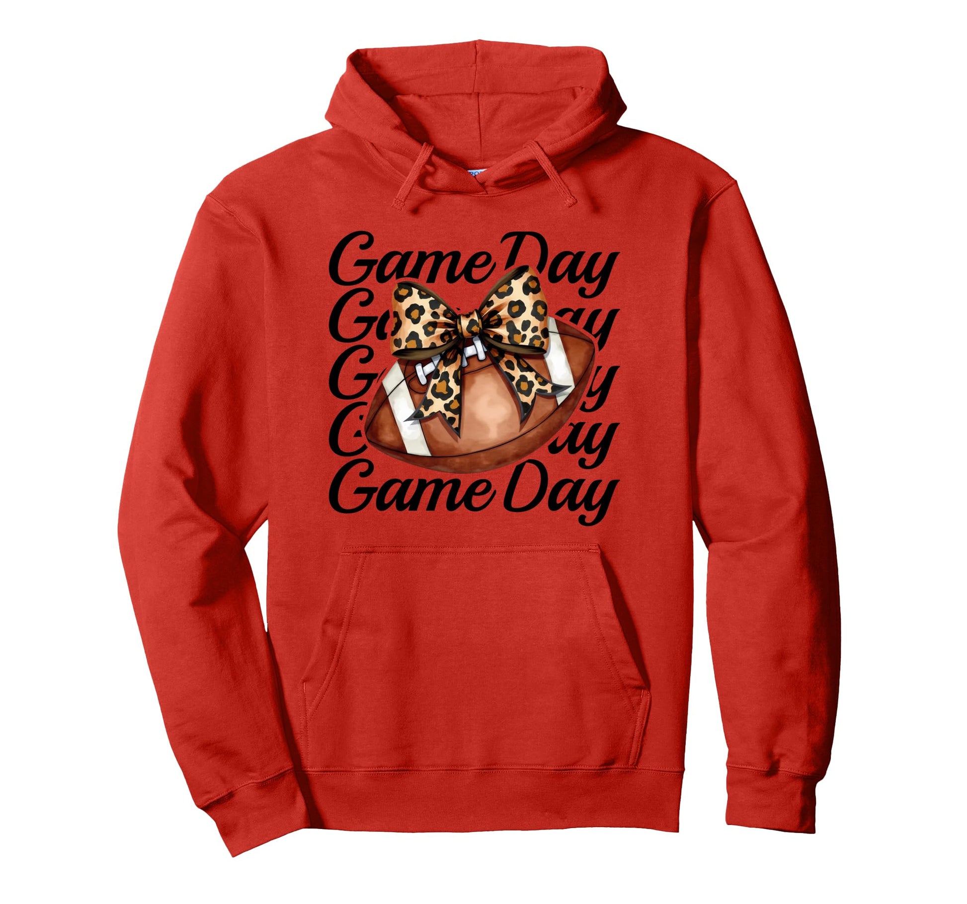 Cheerleader Cheer Leopard Croquette Hoodie - Custom Art Print Men Women - T-Shirt, Sweatshirt, Hoodie