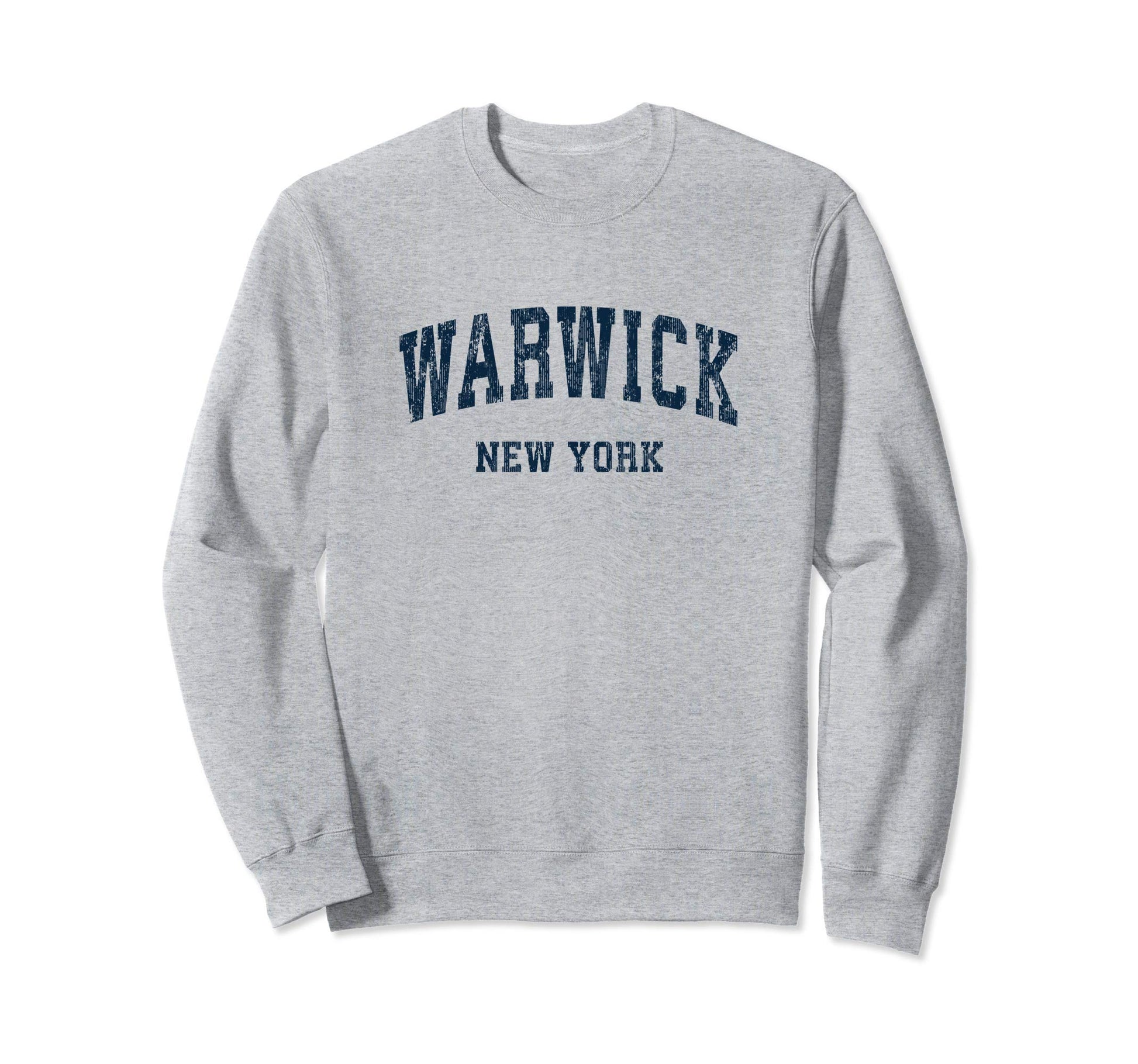 Warwick New York Ny Varsity Sports Sweatshirt - Unique Graphic for Adults - T-Shirt, Sweatshirt, Hoodie