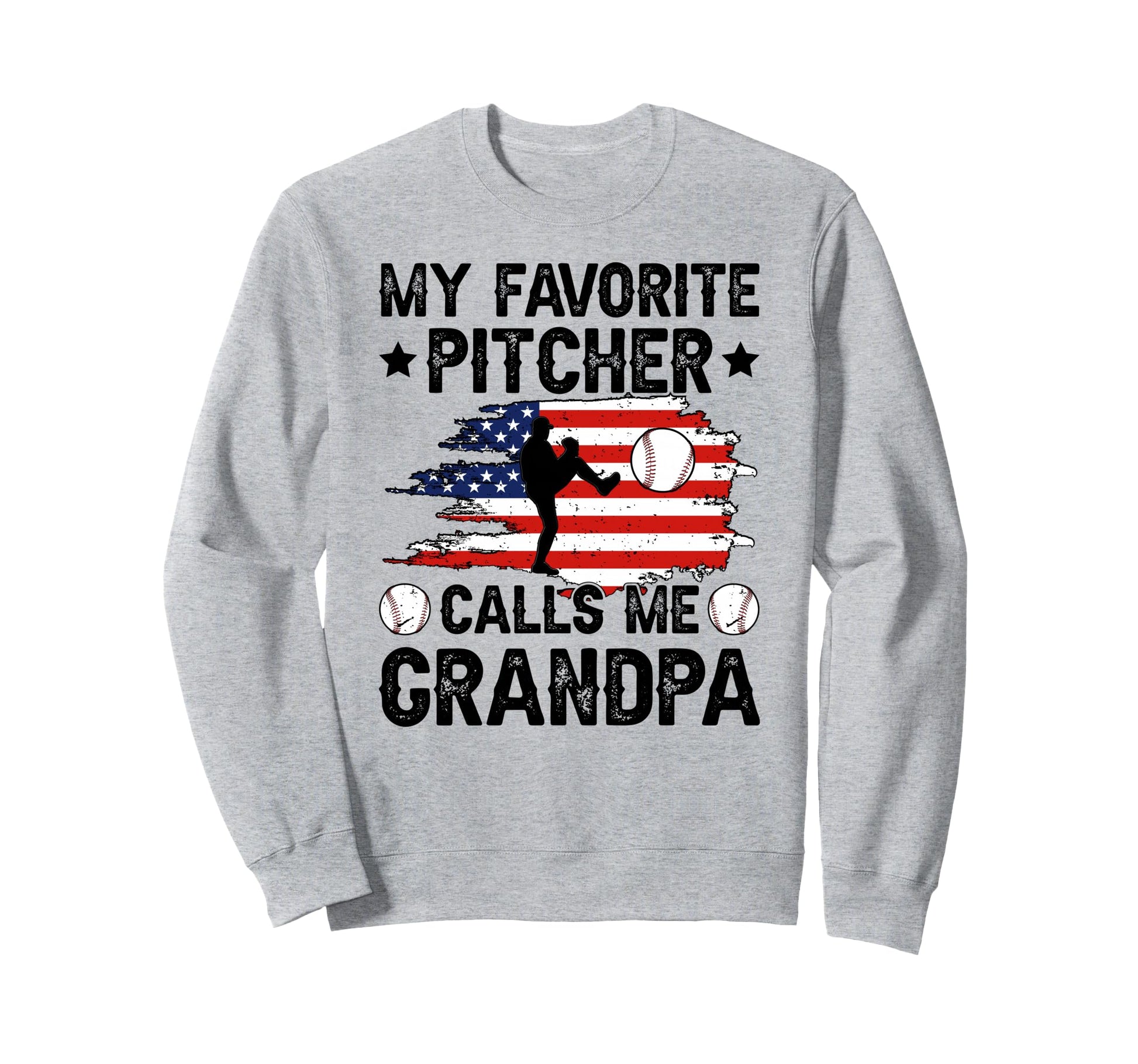 My Favorite Baseball Pitcher Sweatshirt - Minimalist Print for Adults - T-Shirt, Sweatshirt, Hoodie