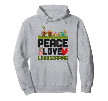 Landscaper Landscaping Landscape Hoodie - Trendy Graphic Men Women - T-Shirt, Sweatshirt, Hoodie