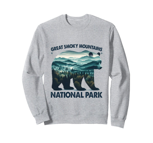 Great Smoky Mountains National Sweatshirt - Custom Art Print Men Women - T-Shirt, Sweatshirt, Hoodie
