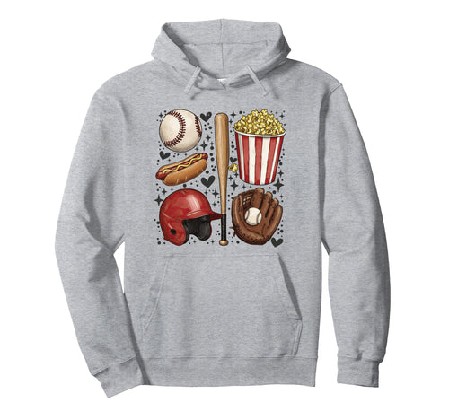 Tis Season Baseball Mom Game Day Hoodie - Streetwear Style for Adults - T-Shirt, Sweatshirt, Hoodie