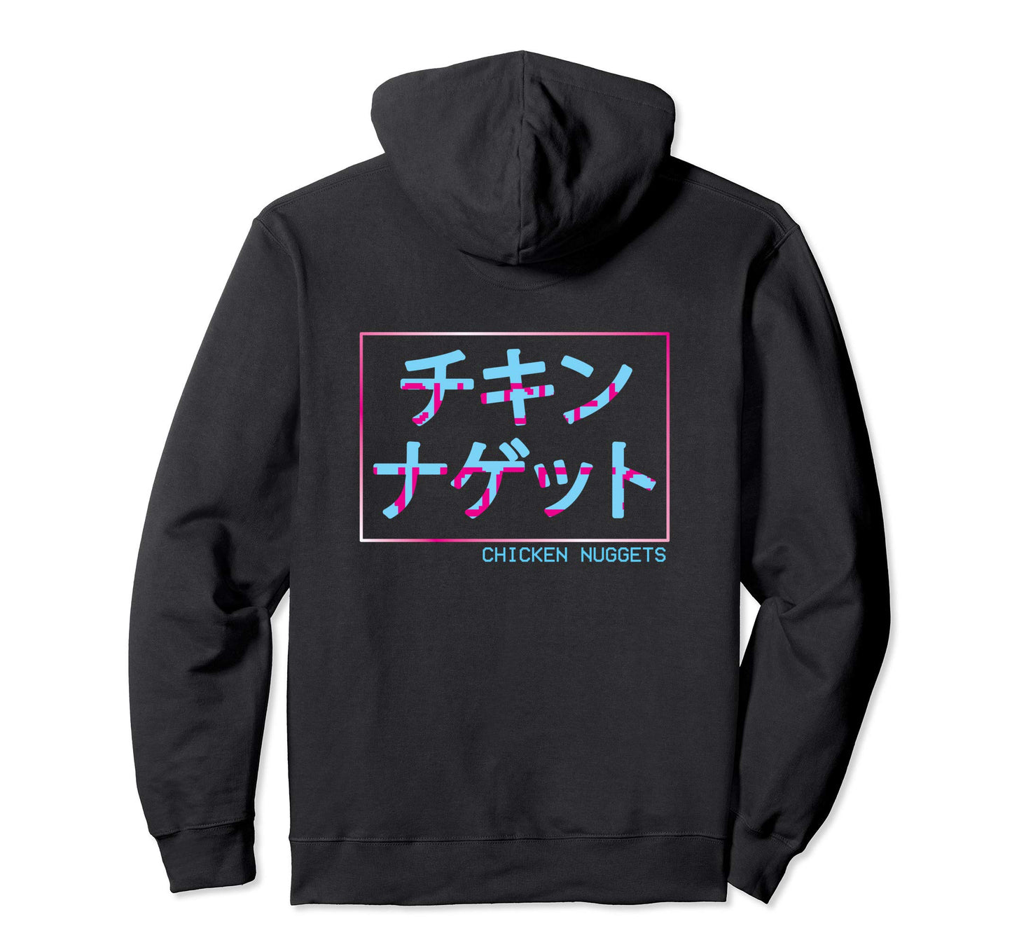 Vaporwave Aesthetic Japanese Text Hoodie - Novelty Apparel for Adults - T-Shirt, Sweatshirt, Hoodie