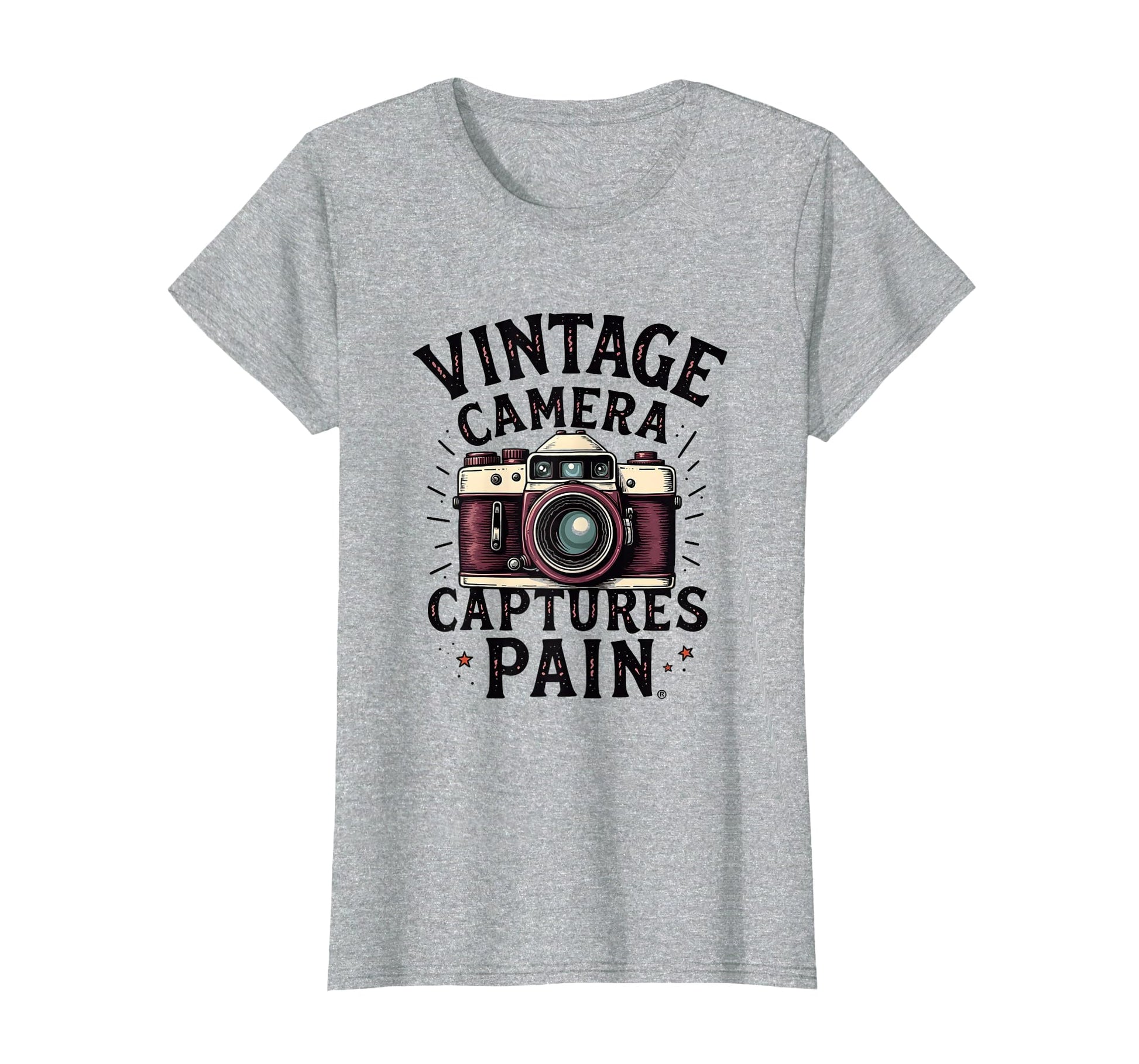Camera Captures Pain Emo T-Shirt - Aesthetic Graphic Men Women - T-Shirt, Sweatshirt, Hoodie