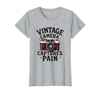 Camera Captures Pain Emo T-Shirt - Aesthetic Graphic Men Women - T-Shirt, Sweatshirt, Hoodie