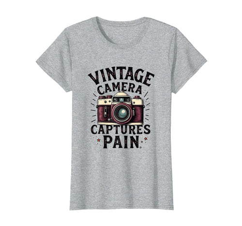 Camera Captures Pain Emo T-Shirt - Aesthetic Graphic Men Women - T-Shirt, Sweatshirt, Hoodie