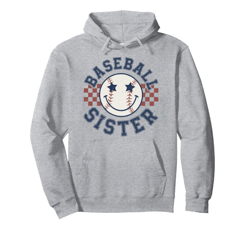 Baseball Sister Sport Lovers Baseball Hoodie - Minimalist Print Unisex - T-Shirt, Sweatshirt, Hoodie