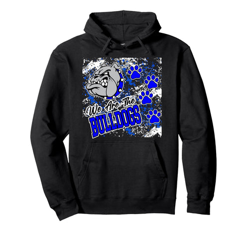 We Are Bulldogs Blue Bulldog Mom Game Hoodie - Trendy Graphic Men Women - T-Shirt, Sweatshirt, Hoodie