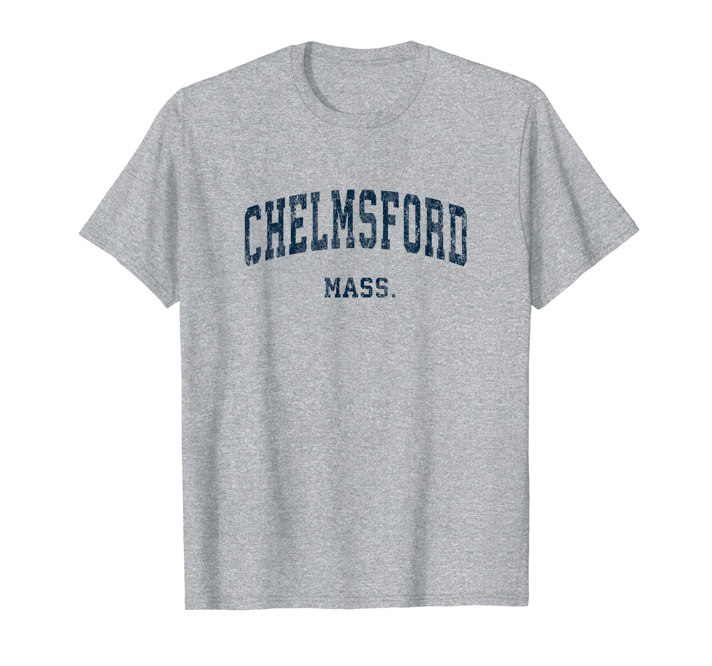 Chelmsford Massachusetts Ma Varsity T-Shirt - Custom Art Print Unisex - T-Shirt, Sweatshirt, Hoodie