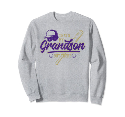 Grandma Grandpa Baseball Thats Sweatshirt - Fun Novelty Design for Adults - T-Shirt, Sweatshirt, Hoodie