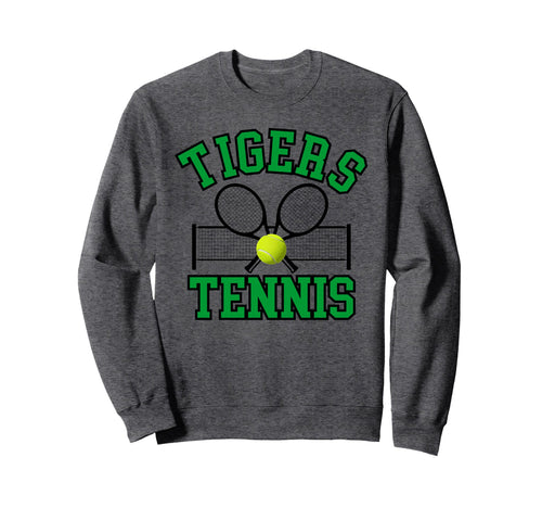Tigers Tennis Mom Game Day Sports Sweatshirt - Minimalist Print Men Women - T-Shirt, Sweatshirt, Hoodie