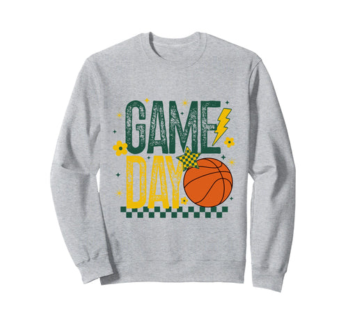 Basketball Mom Game Day Tipoff Season Sweatshirt - Novelty Apparel Unisex - T-Shirt, Sweatshirt, Hoodie