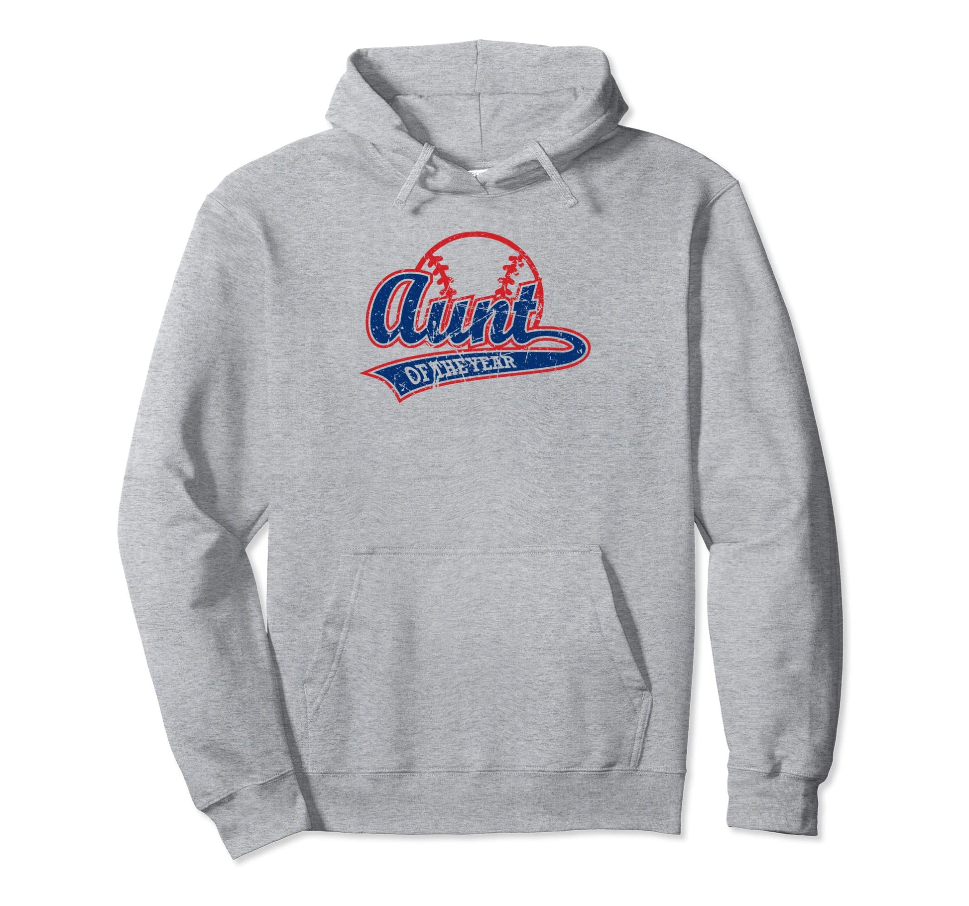 Funny Baseball Aunt Year Hoodie - Custom Art Print for Adults - T-Shirt, Sweatshirt, Hoodie