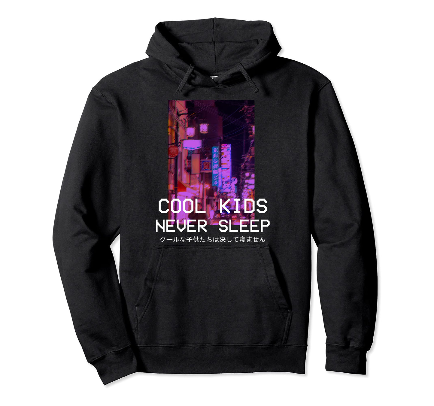 Edgy Aesthetic Egirl Vaporwave Goth Hoodie - Custom Art Print for Adults - T-Shirt, Sweatshirt, Hoodie