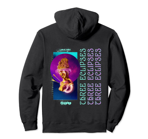Vaporwave Aesthetic Greek Statue Hoodie - Minimalist Print Men Women - T-Shirt, Sweatshirt, Hoodie