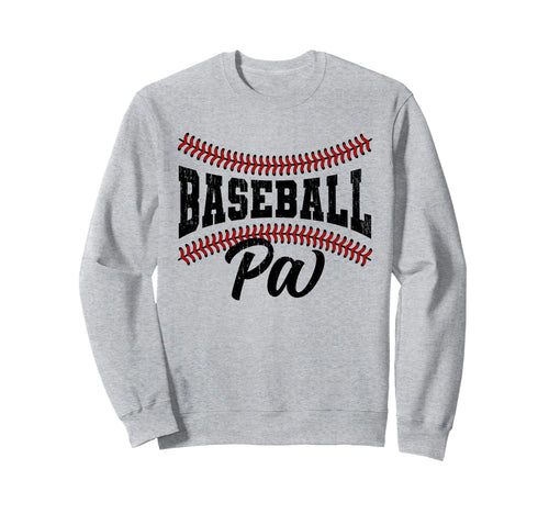 Baseball Pa Proud Grandpa Pa Sweatshirt - Aesthetic Graphic Men Women - T-Shirt, Sweatshirt, Hoodie