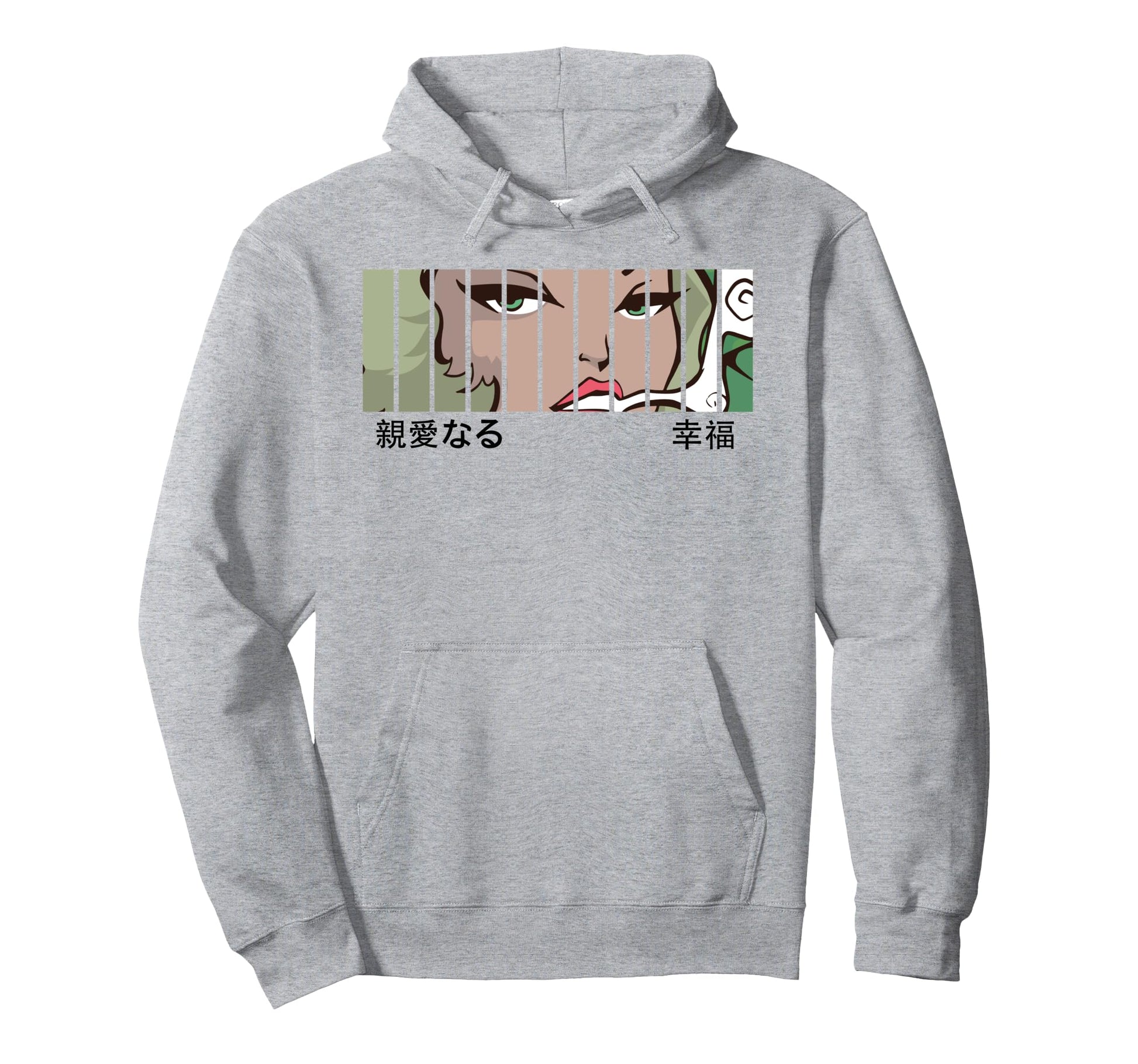 Anime Eyes Japan Culture Art Japanese Hoodie - Minimalist Print Men Women - T-Shirt, Sweatshirt, Hoodie